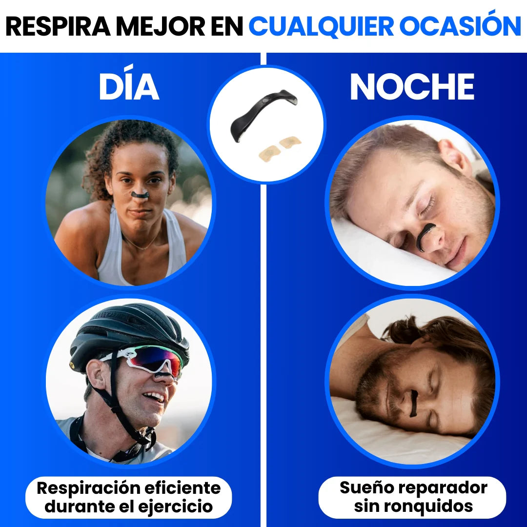 SiwaAir- Tiras nasales magnéticas para una respiración óptima
